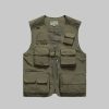 Spring/Summer Three-Dimensional Pocket Mesh Vest (Detachable Back)