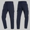 Summer Moisture-wicking stretch-fit Six-pocket cargo pants