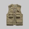 Spring/Summer Three-Dimensional Pocket Mesh Vest (Detachable Back)