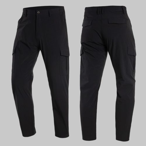 Summer Moisture-wicking stretch-fit Six-pocket cargo pants