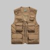 Spring/Summer Three-Dimensional Pocket Mesh Vest (Detachable Back)