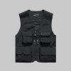 Spring/Summer Three-Dimensional Pocket Mesh Vest (Detachable Back)
