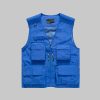 Spring/Summer Three-Dimensional Pocket Mesh Vest (Detachable Back)