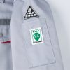 Three-dimensional pocket double-layer high-visibility anti-static work clothes suit
