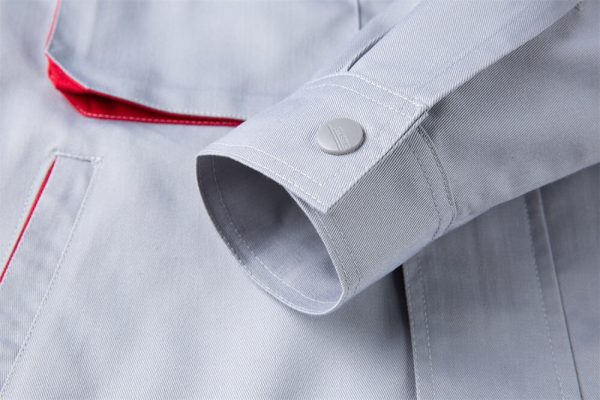 Three-dimensional pocket double-layer high-visibility anti-static work clothes suit