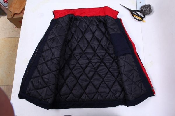 High-quality, high-visibility one-piece cotton jacket