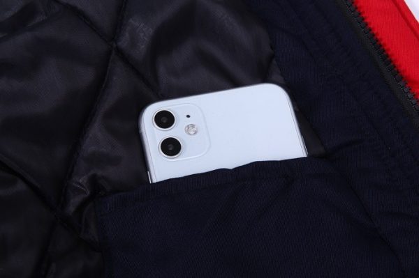 High-quality, high-visibility one-piece cotton jacket