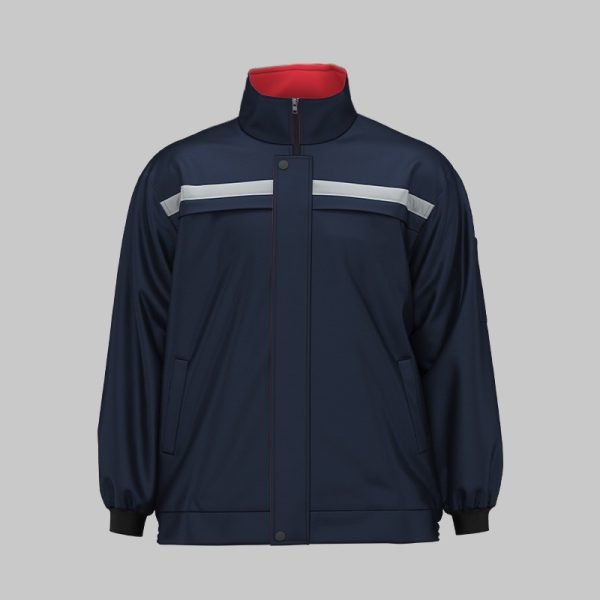 High-quality, high-visibility one-piece cotton jacket