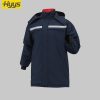High-quality, high-visibility one-piece cotton jacket