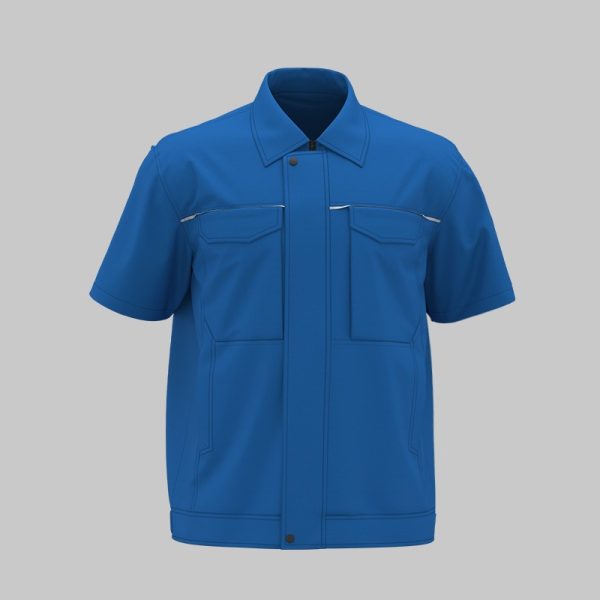 Sweat-wicking anti-static shirt jacket work clothes