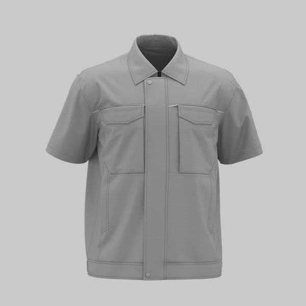 Sweat-wicking anti-static shirt jacket work clothes