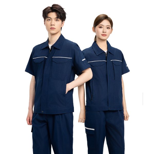 Sweat-wicking anti-static shirt jacket work clothes