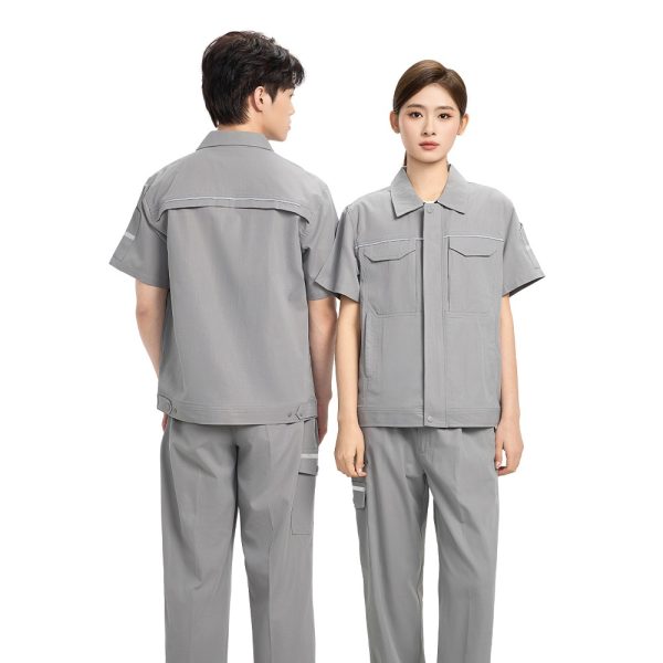 Sweat-wicking anti-static shirt jacket work clothes