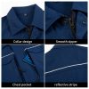 Sweat-wicking anti-static shirt jacket work clothes