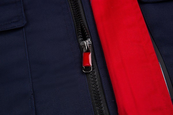 Spring and autumn wear-resistant cotton work clothes suit