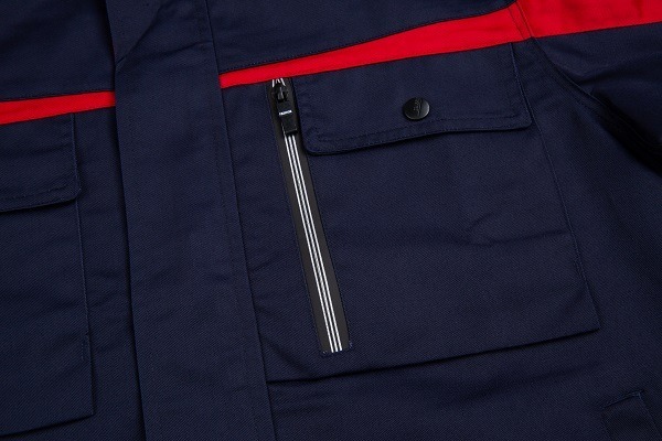 Spring and autumn wear-resistant cotton work clothes suit