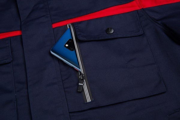 Spring and autumn wear-resistant cotton work clothes suit