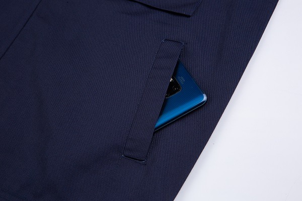 Spring and autumn wear-resistant cotton work clothes suit