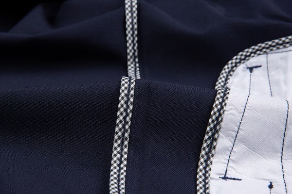 Spring and autumn wear-resistant cotton work clothes suit