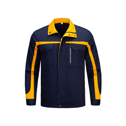 Spring and autumn wear-resistant cotton work clothes suit