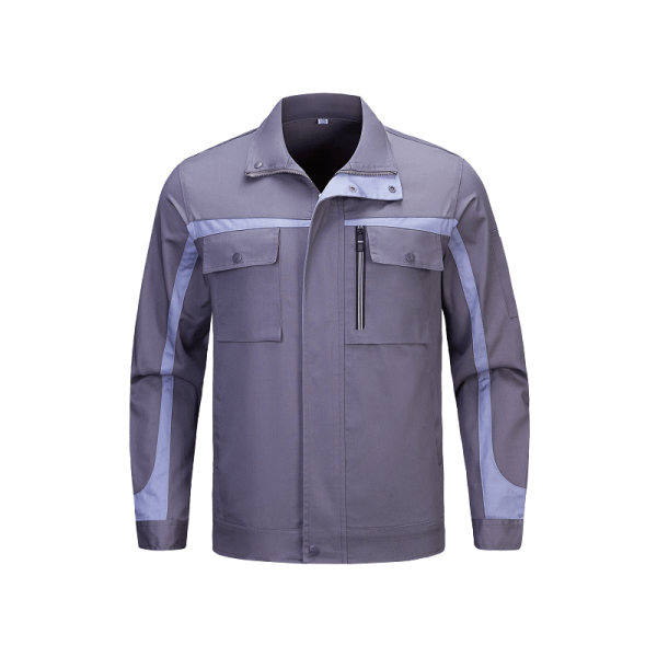 Spring and autumn wear-resistant cotton work clothes suit