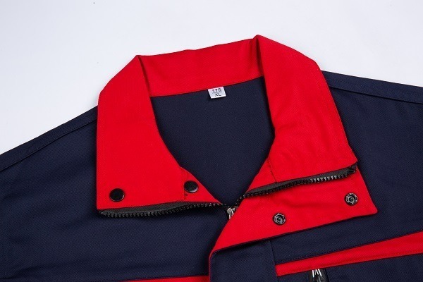 Spring and autumn wear-resistant cotton work clothes suit