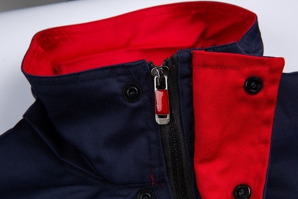 Spring and autumn wear-resistant cotton work clothes suit