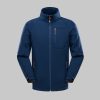 Single-layer softshell outdoor jacket