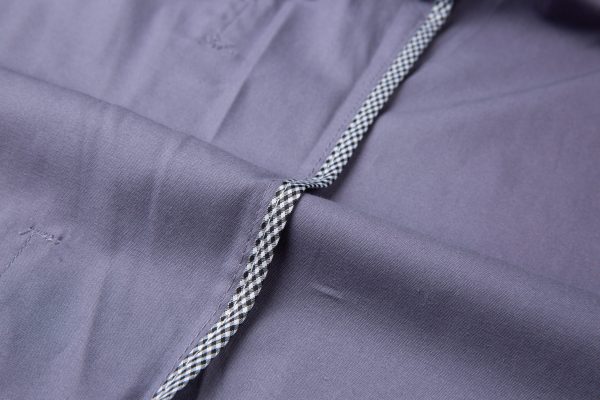 Summer Long-Sleeved Cotton Work Clothes with Multiple Reflective Stripes (QM2091X)