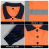 Summer Quick-Drying High-Visibility Short-Sleeved POLO Shirt