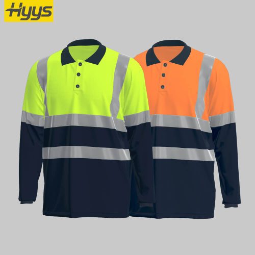 Summer Quick-Drying High-Visibility Short-Sleeved POLO Shirt