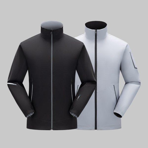 Business style double-sided high-elastic outdoor jacket