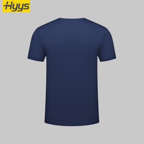 High-visibility crew neck short-sleeved workwear T-shirt