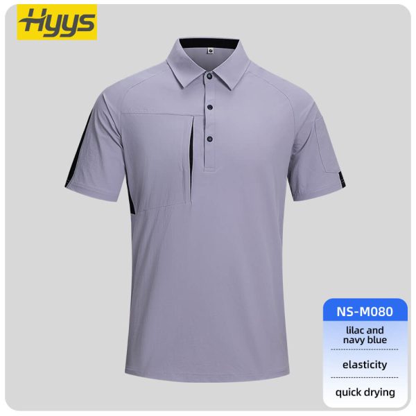 Quick-drying moisture-wicking workwear T-shirt
