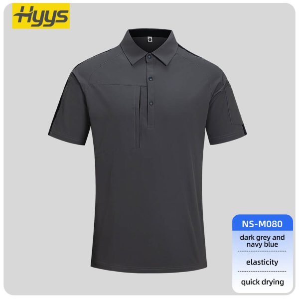 Quick-drying moisture-wicking workwear T-shirt