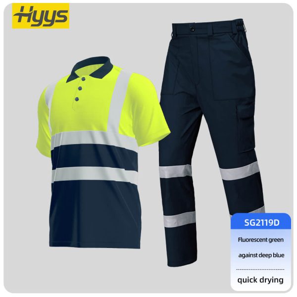 Summer High-visibility Safety Polo Shirt