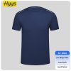 High-visibility crew neck short-sleeved workwear T-shirt