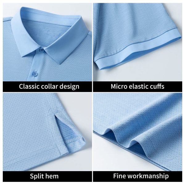 Quick-drying breathable short-sleeved work T-shirt