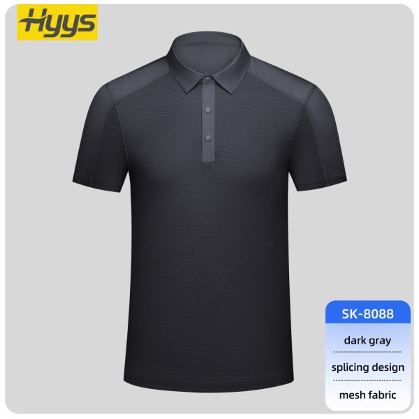 Quick-drying sweat-wicking work POLO