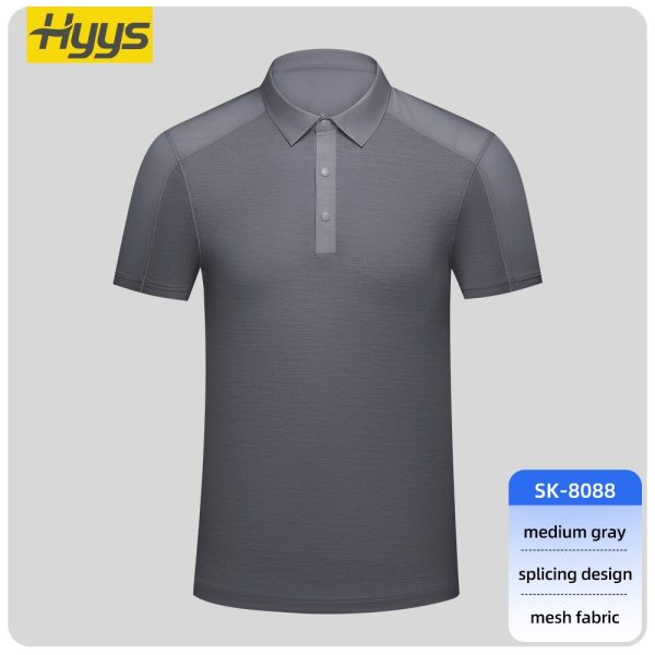 Quick-drying sweat-wicking work POLO