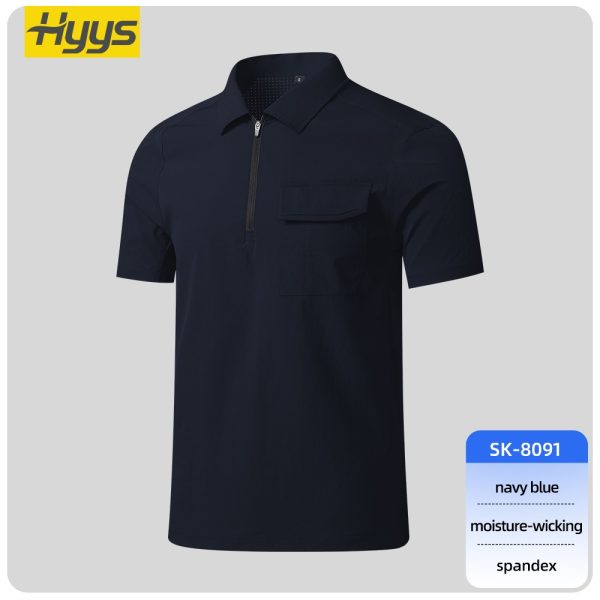 Stretch quick-drying workwear T-shirt