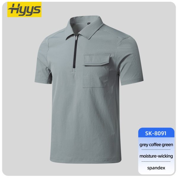 Stretch quick-drying workwear T-shirt