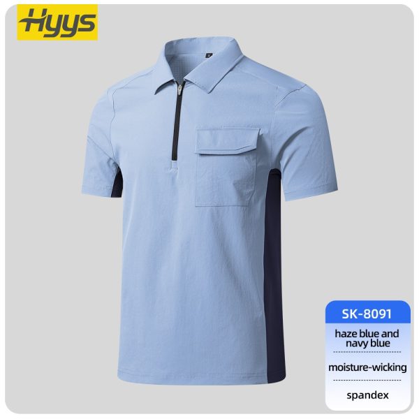 Stretch quick-drying workwear T-shirt
