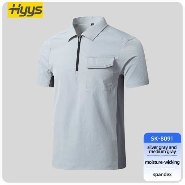 Stretch quick-drying workwear T-shirt