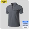 Stretch quick-drying workwear T-shirt