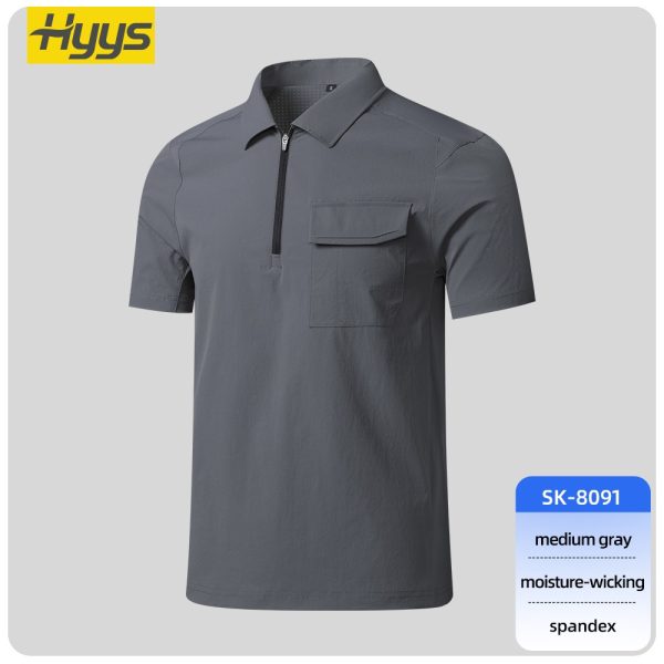 Stretch quick-drying workwear T-shirt