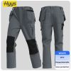 Heavy beaded canvas wear-resistant ripstop cargo pants