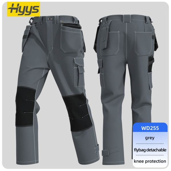 Heavy beaded canvas wear-resistant ripstop cargo pants