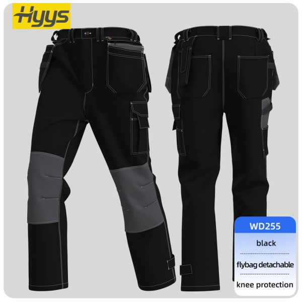 Heavy beaded canvas wear-resistant ripstop cargo pants
