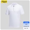 High Visibility Zipper Quick Dry Workwear T-shirt